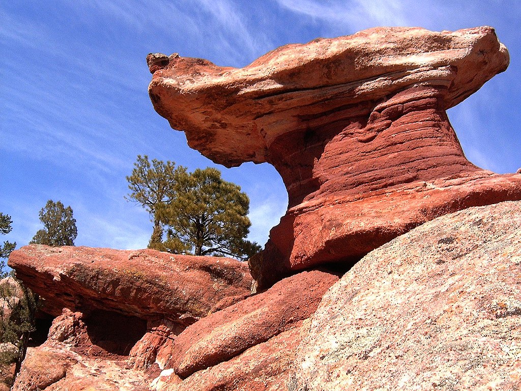 Balanced Rock Formation Garden of the Gods